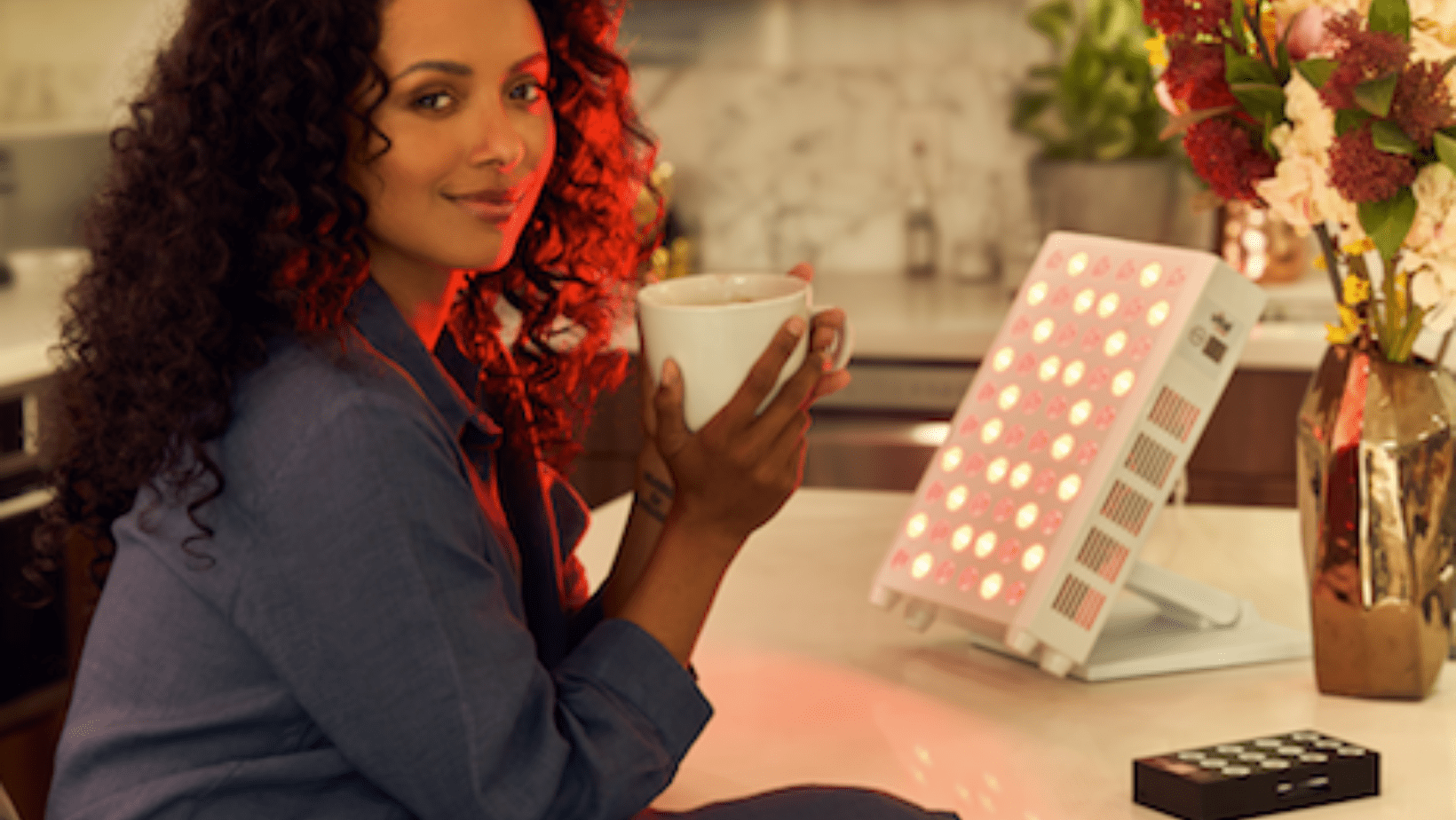 How to use red light therapy at-home