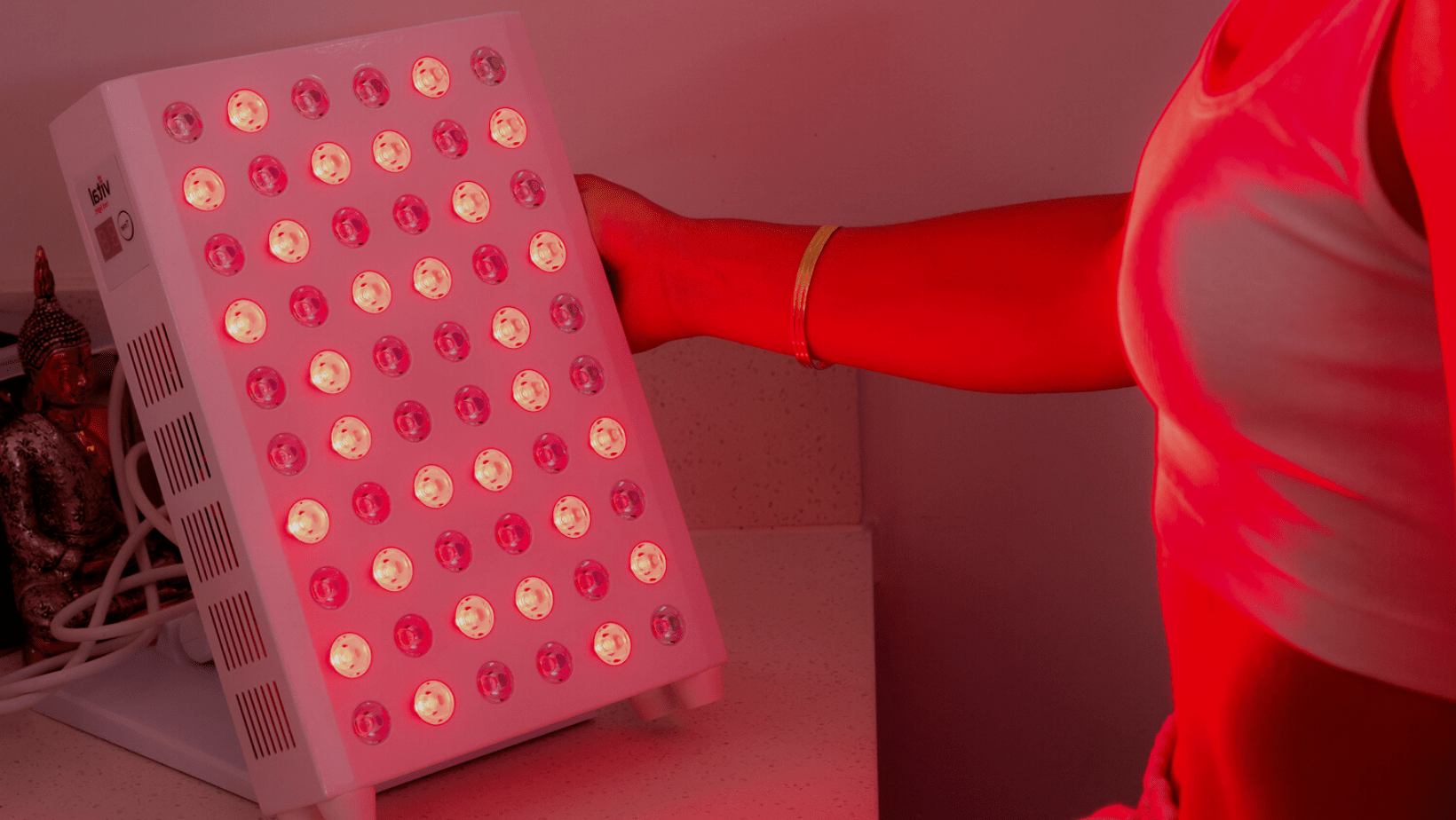 How to use red light therapy at-home