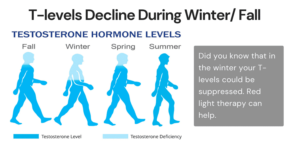 Testosterone levels help