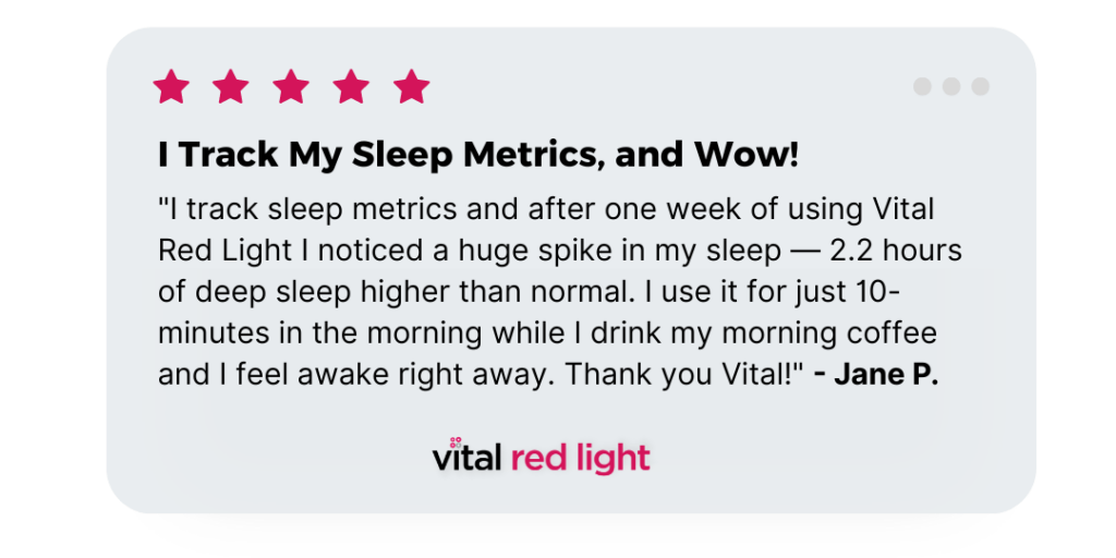 Vital Red Light therapy review
